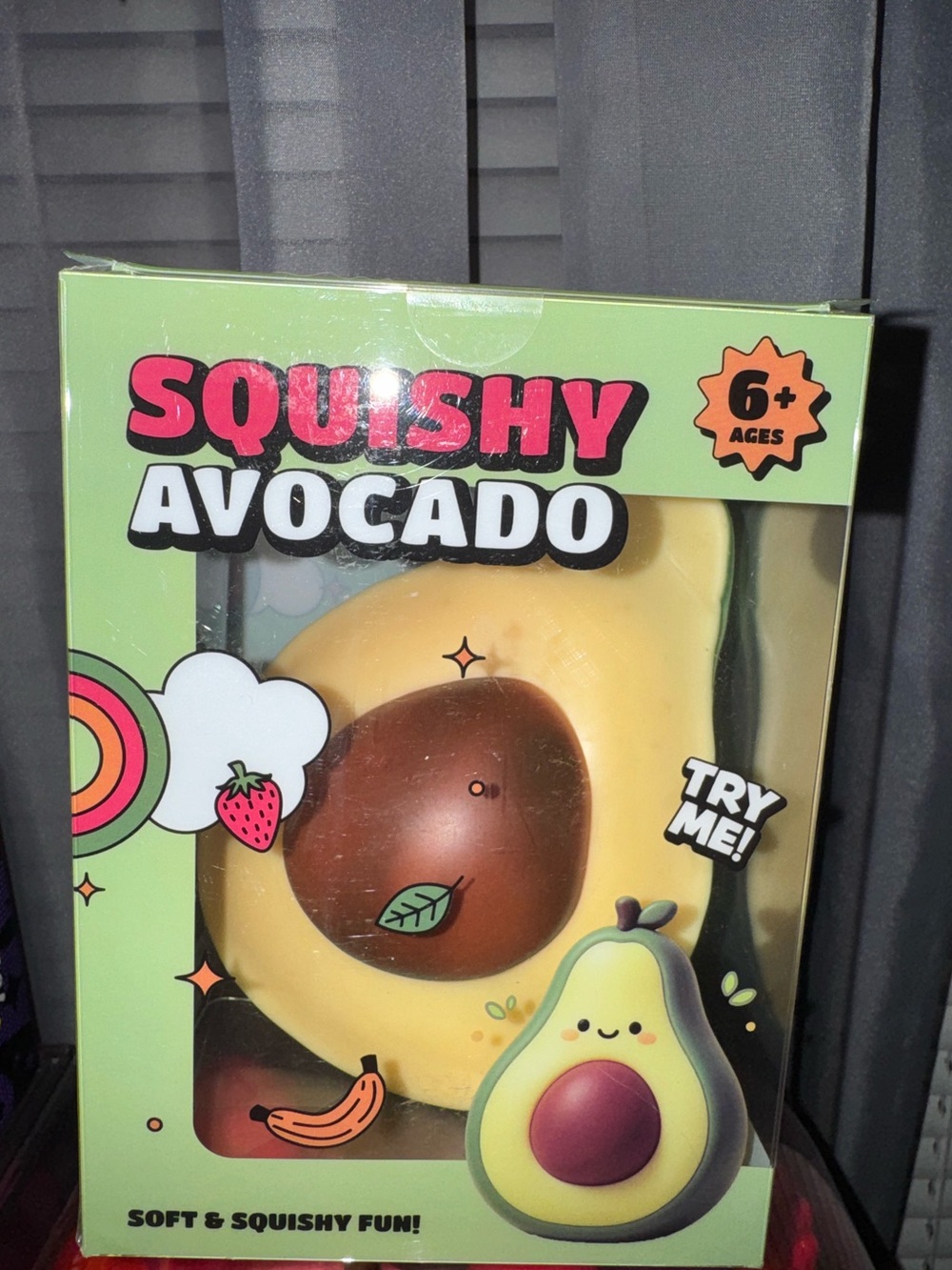 Jumbo Squishy Avocado Toy